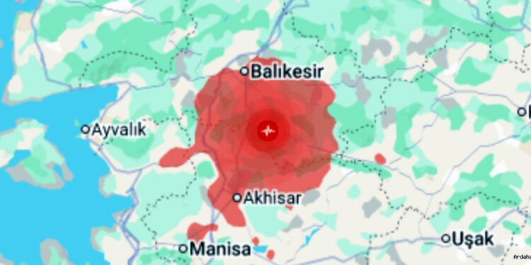 Balıkesir Sındırgı’da 6,1 Büyüklüğünde Deprem!