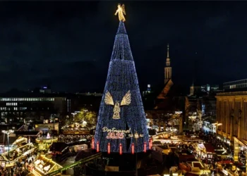 Dortmund Noel Pazarı’nda Rekor Işık Şöleni!