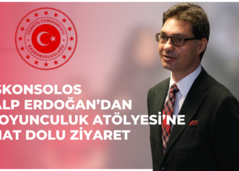 Başkonsolos Süalp Erdoğan’dan EM Oyunculuk Atölyesi’ne Sanat Dolu Ziyaret