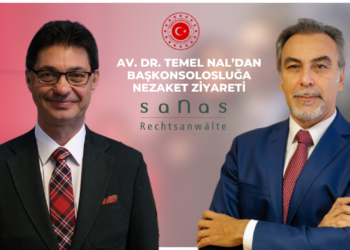 Av. Dr. Temel Nal’dan Başkonsolosluğa Nezaket Ziyareti