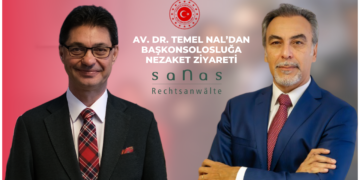 Av. Dr. Temel Nal’dan Başkonsolosluğa Nezaket Ziyareti