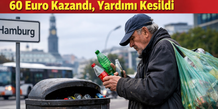 60 Euro Kazandı, Yardımı Kesildi