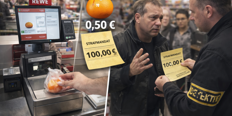 Almanya’da 50 Centlik Mandalinaya 100 Euro Ceza