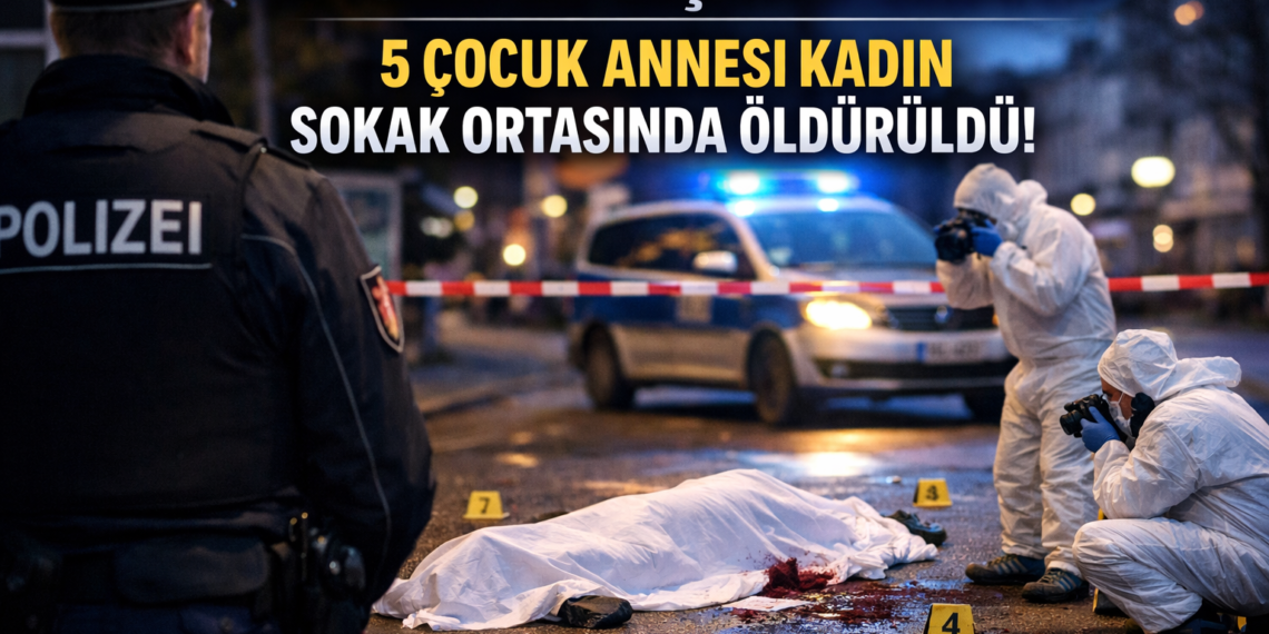 Hagen Bıçaklı Saldırı:5 Çocuk Annesi Kadın Sokak Ortasında Hayatını Kaybetti