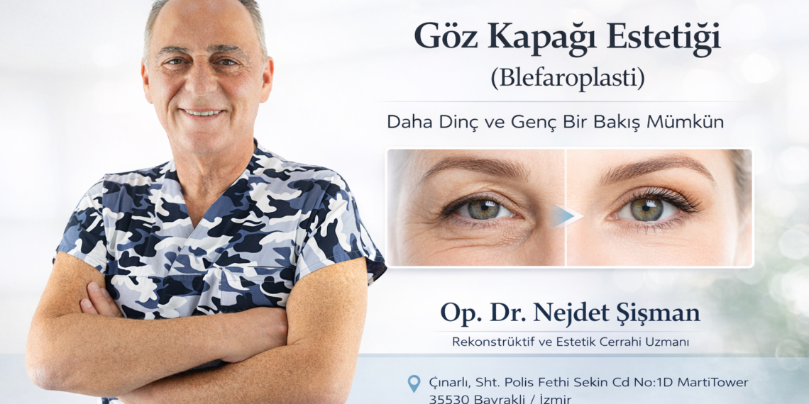 Göz Kapağı Estetiği (Blefaroplasti) ile Daha Dinç ve Genç Bir Bakış