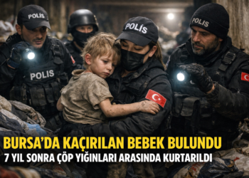 Bursa’da kaçırılan bebek bulundu operasyonu