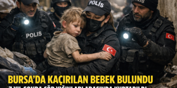 Bursa’da kaçırılan bebek bulundu operasyonu