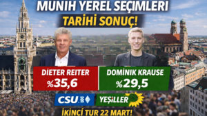 Münih Yerel Seçimleri: Reiter ve Krause Arasında 2 Adaylı İkinci Tur