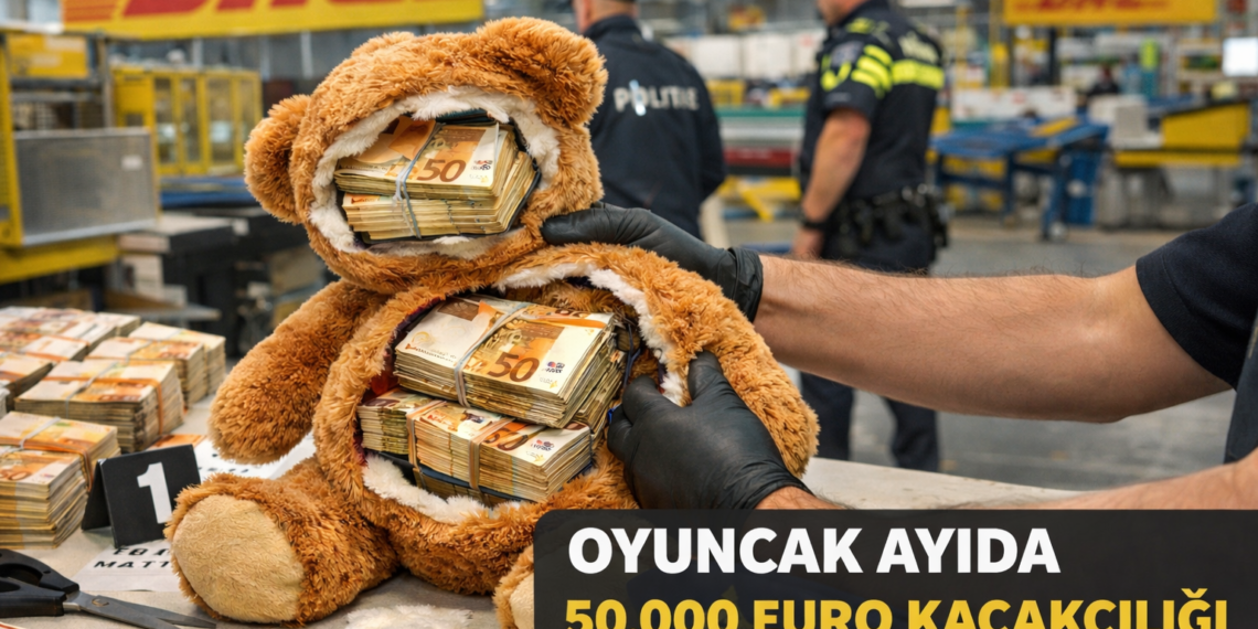 DHL Oyuncak Ayı Para Kaçakçılığı: Beek’te 50.000 Euro’luk Şok Olay