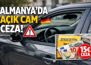 Almanya’da Açık Cam Cezası: Park Halindeki Araçlar İçin 15 Euro Uyarısı
