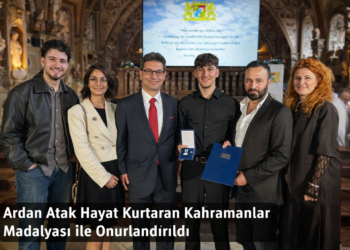 Ardan Atak Hayat Kurtaran Kahramanlar Madalyası ile Onurlandırıldı