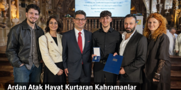 Ardan Atak Hayat Kurtaran Kahramanlar Madalyası ile Onurlandırıldı