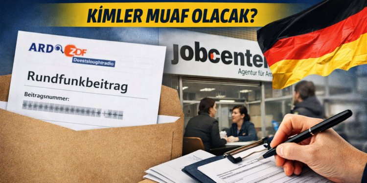 Almanya’da yayın katkı payı muafiyeti 2026: Kimler muaf olacak?