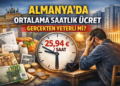 Almanya’da Ortalama Saatlik Ücret 25,94 Euro: Gerçekten Yeterli mi?