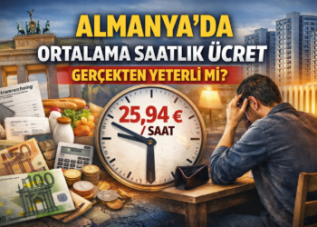 Almanya’da Ortalama Saatlik Ücret 25,94 Euro: Gerçekten Yeterli mi?