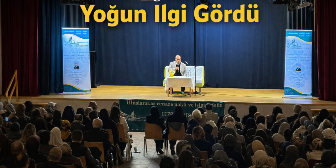 Dr.Ömer Demirbağ Münih Konferansı Yoğun İlgi Gördü