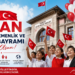 23 Nisan Ulusal Egemenlik ve Çocuk Bayramı Kutlu Olsun