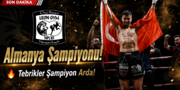 Almanya Şampiyonu Arda Türk Bayrağını Zirveye Taşıdı