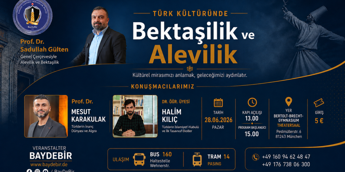 Münih Alevilik ve Bektaşilik Konferansı 2026: Alanında Uzman Akademisyenler Bir Araya Geliyor