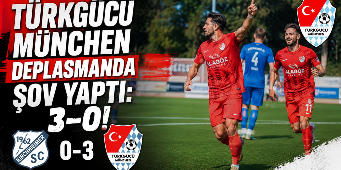 Türkgücü München Deplasmanda Şov Yaptı: 3-0!