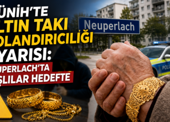 Münih’te Altın Takı Dolandırıcılığı Uyarısı: Neuperlach’ta Yaşlılar Hedefte