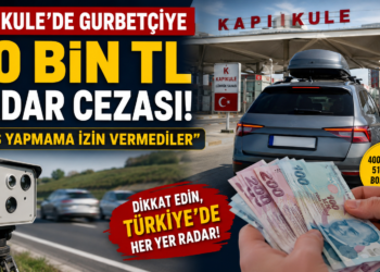 Kapıkule Radar Cezası: Gurbetçiye 20 Bin TL Ceza Şoku!
