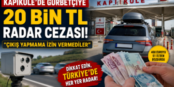 Kapıkule Radar Cezası: Gurbetçiye 20 Bin TL Ceza Şoku!