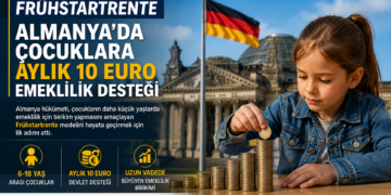 Frühstartrente: Almanya’da Çocuklara Aylık 10 Euro Emeklilik Desteği