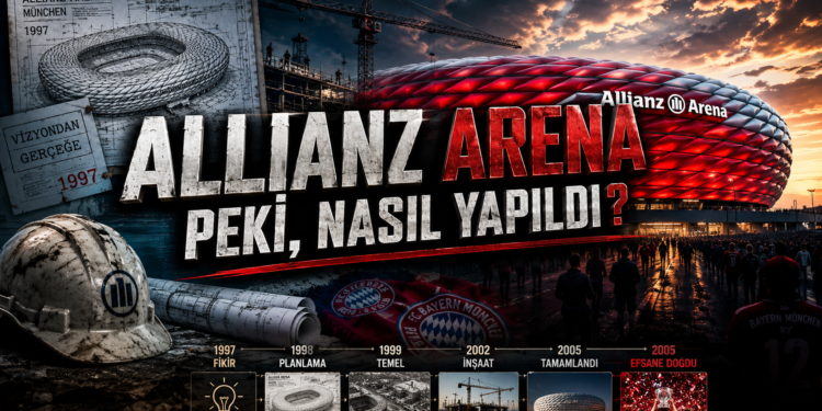 Allianz Arena: Münih’in Dünyaca Ünlü Stadyumu Nasıl İnşa Edildi?