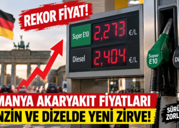 Almanya Akaryakıt Fiyatları Rekor Kırdı: Benzin ve Dizel Ne Kadar?