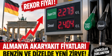 Almanya Akaryakıt Fiyatları Rekor Kırdı: Benzin ve Dizel Ne Kadar?