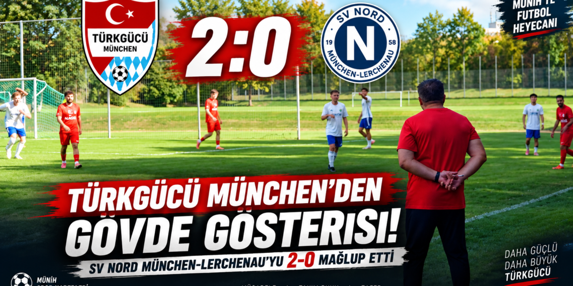 Türkgücü München – SV Nord München-Lerchenau: 2-0’lık Gövde Gösterisi