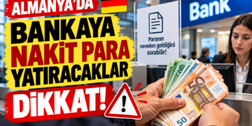 Almanya’da Bankaya Nakit Para Yatırma: 10.000 Euro Üzerine Dikkat!