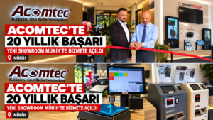 Acomtec 20. yıl yeni showroom Münih