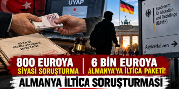 Almanya İltica Soruşturması: 800 Euroya Siyasi Dosya İddiası!