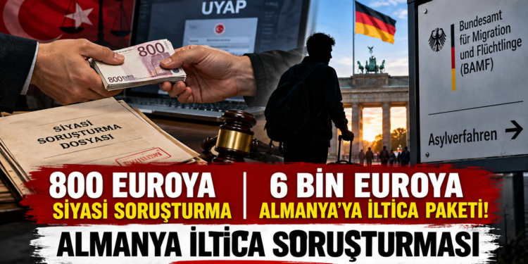 Almanya İltica Soruşturması: 800 Euroya Siyasi Dosya İddiası!