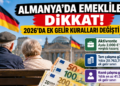 Almanya Emekli Ek Gelir 2026: Emekliler Ne Kadar Kazanabilir?