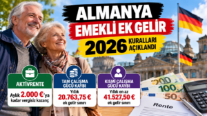 ALMANYA'DA EMEKLİLER DİKKAT!