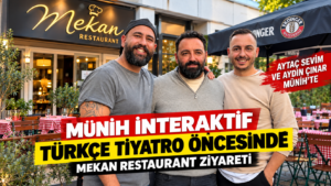 Münih İnteraktif Türkçe Tiyatro Öncesinde Mekan Restaurant Ziyareti