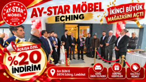 Ay Star Mobilya Eching’de İkinci Mağazasını Açtı!