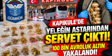 Kapıkule Altın Operasyonu: Yelekten 100 Bin Avroluk Altın Çıktı