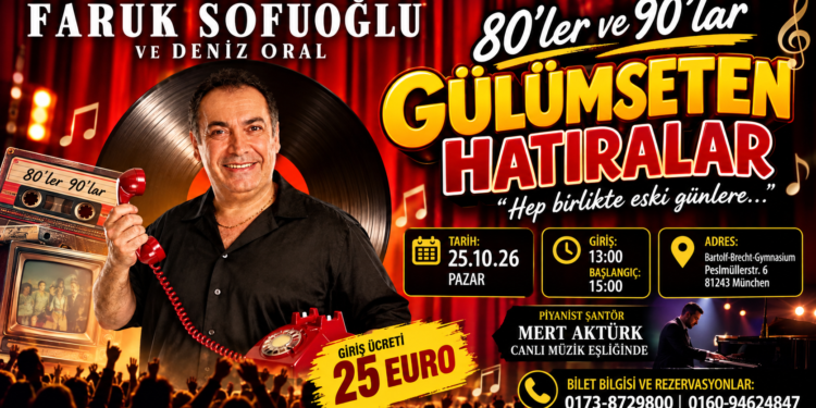 Münih 80’ler 90’lar Gösterisi: Gülümseten Hatıralar
