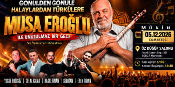 Musa Eroğlu Münih Konseri 5 Aralık 2026’da!