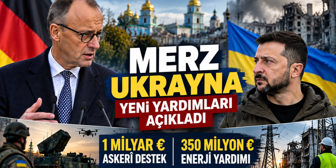 Merz Ukrayna Ziyaretinde Almanya’nın Yeni Yardımlarını Açıkladı