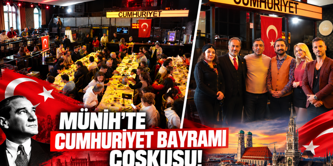 Münih Cumhuriyet Bayramı Coşkusu: 103. Yıl Kutlaması