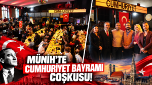 Münih Cumhuriyet Bayramı kutlaması Film Casino kahvaltı programı