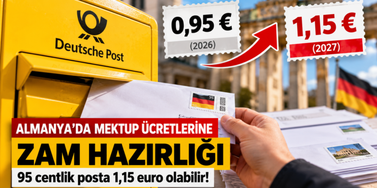 Almanya Mektup Ücretleri 2027: 1,15 Euro Olabilir!