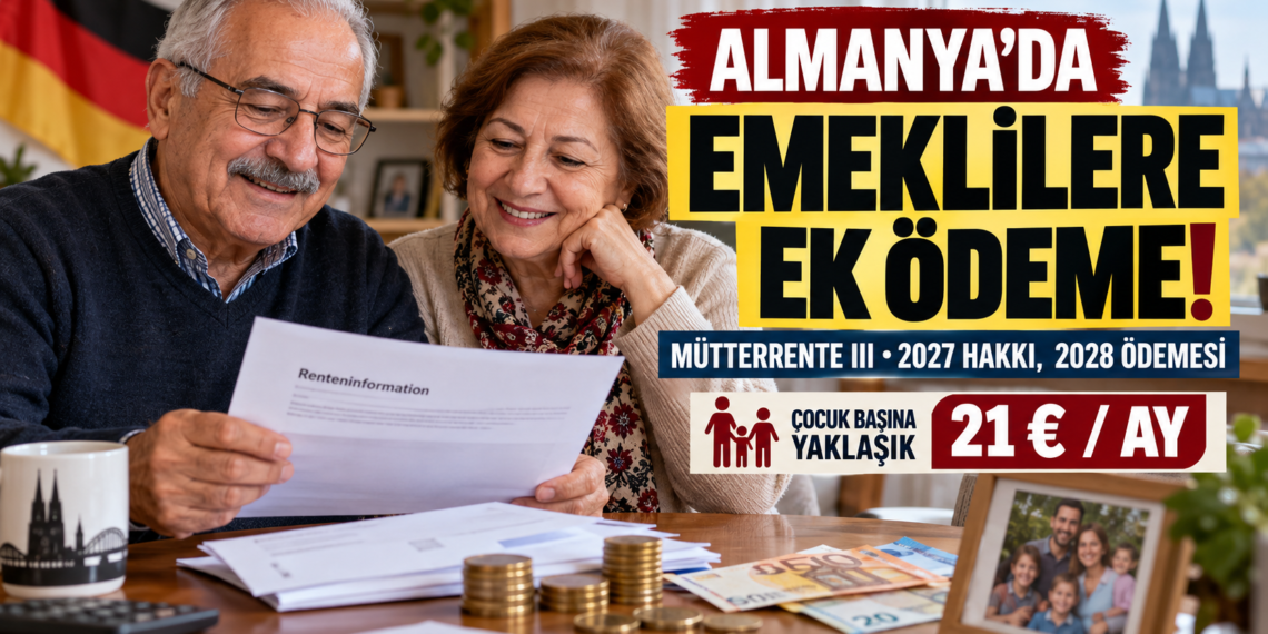 Almanya Emekli Çocuk Parası 2027: 255 Euro Ödeme!