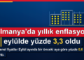 Almanya enflasyon oranı: Eylül 2026 verilerini gösteren yerel haber grafiği