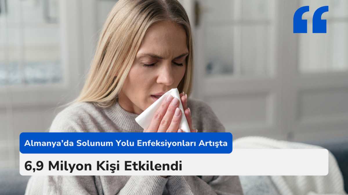 Almanya’da Solunum Yolu Enfeksiyonları Artışta: 6,9 Milyon Kişi Etkilendi